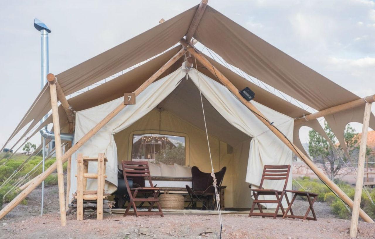 Under Canvas Zion Virgin Luaran gambar